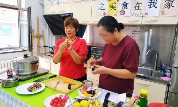 “欢喜灯笼茄&特色小摆盘” 安贞温馨家园幸福美食课堂第八节